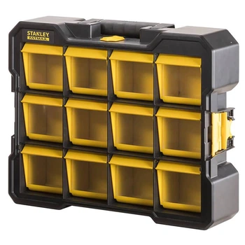 Органайзер STANLEY "FATMAX®", професійний, 450 х 105 х 356 мм, з 12-ма знімними відділеннями. (FMST81077-1)