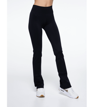 Леггинсы с высокой посадкой и прямым кроем - Giulia - LEGGINGS TUBES - L/XL - Nero (Черный)