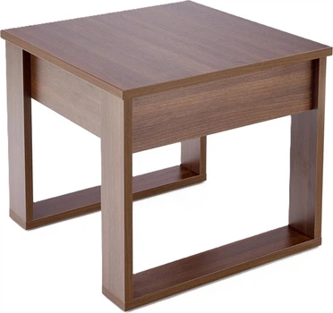 Столик Halmar Nea Квадратна Темний горіх (5905248128217)