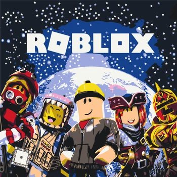 Картина за номерами Roblox роботи (роблокс) 30x30 Origami (LW21832)