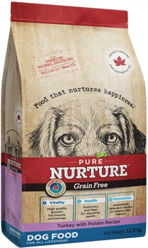 Сухий беззерновий корм Pure Nurture Grain Free Power of 3 з індичкою та картоплею для собак будь-якого віку 3 кг (614141030262)