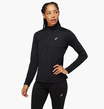 Лонгслив Asics Core Ls 1/2 Zip Winter Top Black 2012C343-001 XS