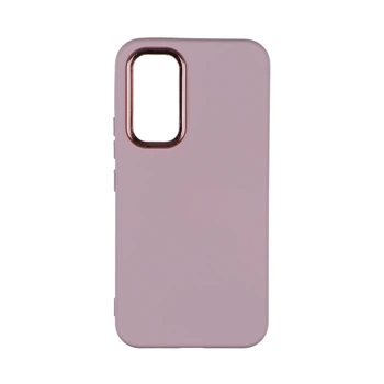Чохол Premium Silicone Cover Metal frame (AA) для Samsung Galaxy A54 5G (A546) 19.Pink Sand