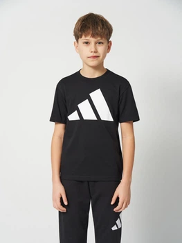 Підліткова футболка Adidas Essentials JC9660 146-152 см Black (4067906160227)