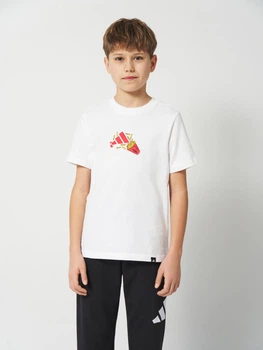 Підліткова футболка Adidas KA0536 158-164 см White (4068814071537)