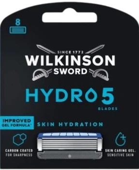 Змінні леза для бритви Wilkinson Sword Hydro 5 Blades 8 шт (4027800175406)