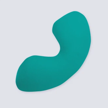 Подушка ортопедическая между ног Sleep Comfort MAX от Beauty Balance, наволочка тенсел, цвет Изумруд, 56х30х11 см