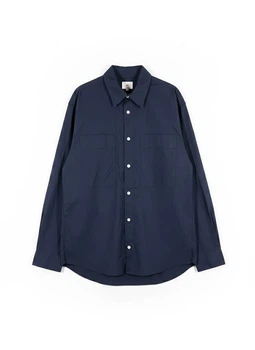 Сорочка H&M M Темно-синій 1206563