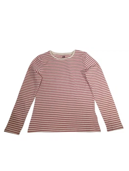 Жіночий лонгслів H&M 122/128 Білий 0575156_роз.полос