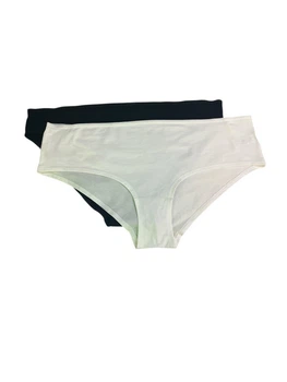 Трусики (2 ед) C&A XXL Комбинированный 2225607_чер.и.бел
