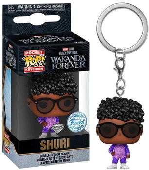 Брелок Funko Pop! Marvel Black Panther: Wakanda Forever - Shuri Bobble-Head (889698639378)