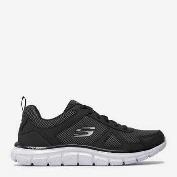 Buty sportowe męskie skórzane Skechers Track Bucolo 52630-BKW 45.5 Czarne (190872054178)