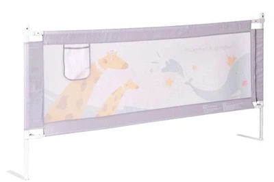 Захисний бар'єр для ліжка EcoToys 200 см Фіолетовий (5905817011070)