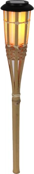 Lampa solarna Progarden bambusowa z efektem płomienia 54 cm (8721037337403)