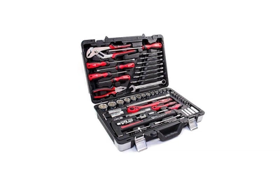 Набор инструмента Intertool 78 ед 1/4 1/2 для ремонта авто и дома универсальный комплект инструментов (D-IT_22-C)