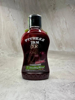 Фитнес-джем вишня с карнитином без сахара Fitness Jam ZERO Power Pro 200 г