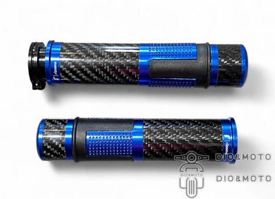 Грипсы (ручки руля) универсальные "RIZOMA" #HP12 (алюминий+карбон)