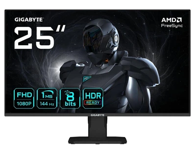 Монітор Gigabyte 24.5” GS25F14 Gaming Monitor FHD IPS 144Hz (GS25F14 Gaming Monitor)