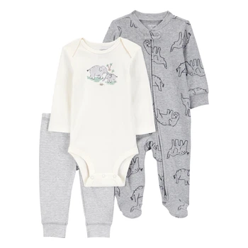 Комплект Carter's 3в1 боді, чоловічок, штани для хлопчика 69-72 см (1S992010_9M)