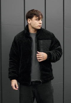 Хутряна куртка Staff mo black M (TNT0140)
