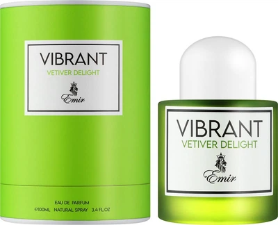 Vibrant Vetiver Delight 100ml Paris Corner — арабская парфюмерная вода унисекс