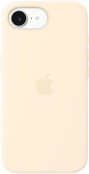 Etui plecki Apple Silicone Case with MagSafe do Apple iPhone 17e Vanilla (MHWG4)