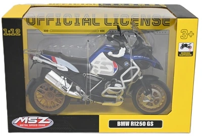 Metalowy model samochodu MSZ BMW R1250GS Adventure 1:12 68707A (4897071927895)