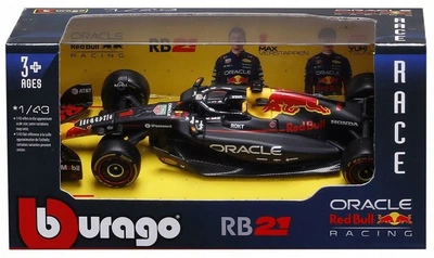 Металева модель автомобіля Bburago Formula Oracle RB21 M. Verstappen 1:43 38233_1 (4893993382330)