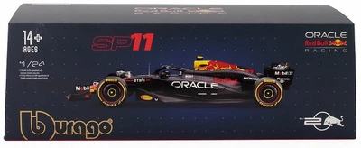 Металева модель автомобіля Bburago Formula Oracle RB20 S. Perez 1:24 28056_11 (4893993020010)