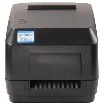 Печатка штрих-кодов Xprinter XP-H500B (термотрансфер, 127мм/с, лента 118мм, 203 DPI, USB,черный)
