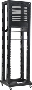 Стойка 19", high 42U, двойная, черная, 250кг, Kingda