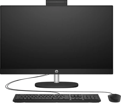 Моноблок 27" HP 27-cr0030ua AiO Ryz7 7730U/16Gb/SSD512Gb/WiFi/Cam/K&M/DOS/Jet Чорний