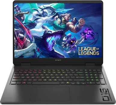 Ноутбук HP OMEN Gaming 16-ap0028ua 16" 2.5K IPS,500n/Ryzen AI 9-365(5.0)/32Gb/SSD1Tb/RTX 5070,8GB/DOS/Черный