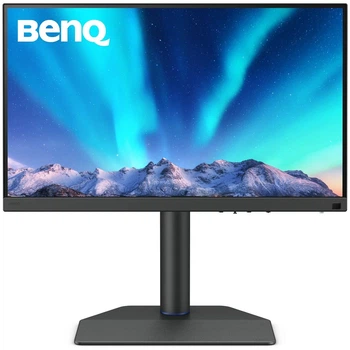 Монитор TFT 27" BenQ SW272Q, 2K IPS, 2хHDMI, DP, USB-C, HAS, USB-hub, MCR, Pivot, серый