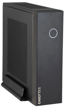 Корпус Chieftec COMPACT IX-03B-OP miniITX, без Блок живлення, SLIM FF