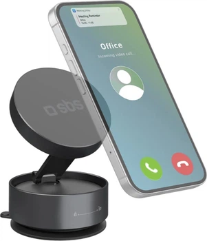 Настільний тримач SBS Desktop Holder MagSafe Black (TESUPSUCTIONMAG)
