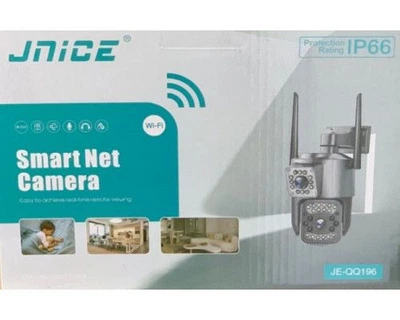 Камера JNice 8Мп з 2 об'єктивами чорна Wi-Fi JE-QQ196 компактна легка