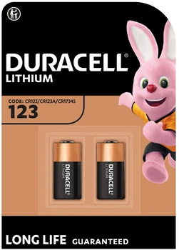 Літієва батарейка Duracell High Power 123 3V, (CR123 / CR123A / CR17345), 2 шт. (6409613)