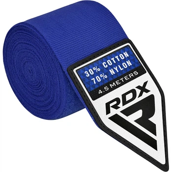 Бинты RDX HAND WRAPS Синий 4,5 м (HWX-RU+)