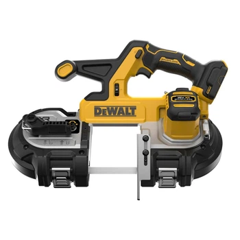 Ленточная пила аккумуляторная бесщеточная DeWALT DCS378N 18 В скорость полотна 174 м/мин вес 3.8 кг (DCS378N)