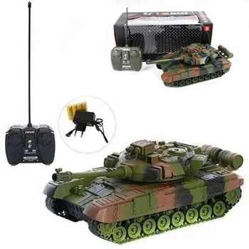 Танк на радиоуправлении Star Toys 1:18 поворотная башня, звук мотора и выстрела, световая имитация стрельбы XJ13-A
