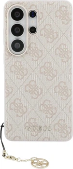 Etui plecki Guess 4G Classic Logo Charm MagSafe do Samsung Galaxy S26 Ultra Pink (3666339614010)