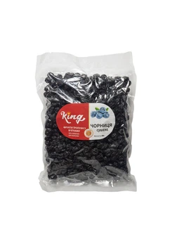 Сушеная черника King в вакуумной упаковке 1 кг