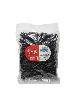 Сушеная черника King в вакуумной упаковке 250 г