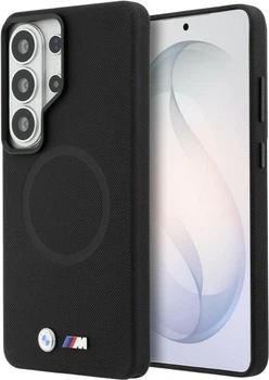 Etui BMW M Metal Logo MagSafe do Samsung Galaxy S26 Ultra Black (BMHMS26L25PFWSMK)