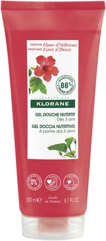 Гель для душу Klorane Hibiscus Flower 200 мл (3282770144147)