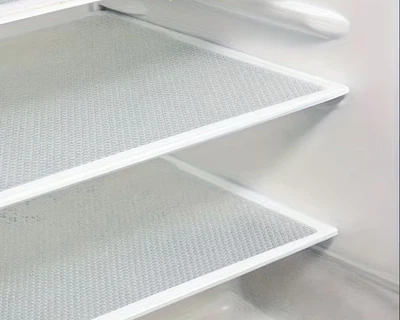 Накладка-салфетка коврик на полку холодильника кухонного ящика антибактериальный шкаф 3 шт Прозорий