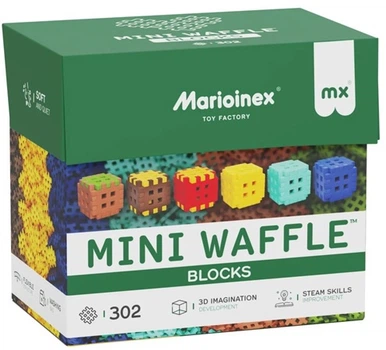 Klocki konstrukcyjne Marioinex Mini Waffle 302 elementy 08211 (5903033908211)