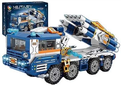 Klocki konstrukcyjne Adar wyrzutnia rakiet 409 elementów 30741 (5901271630741)