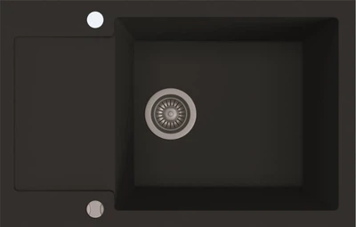 Кухонна мийка Kernau KGS H 6078 1B1D Deep Black